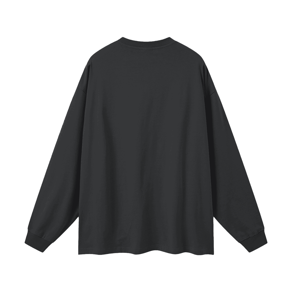The 002 Long Sleeve — Carbon Grey.