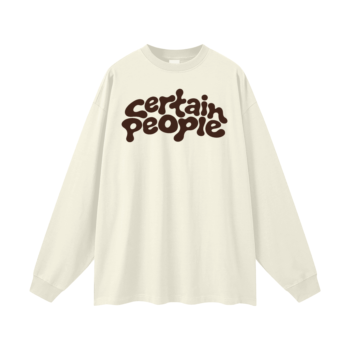The 002 Long Sleeve — Milk Tea.