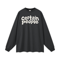 The 002 Long Sleeve — Carbon Grey.